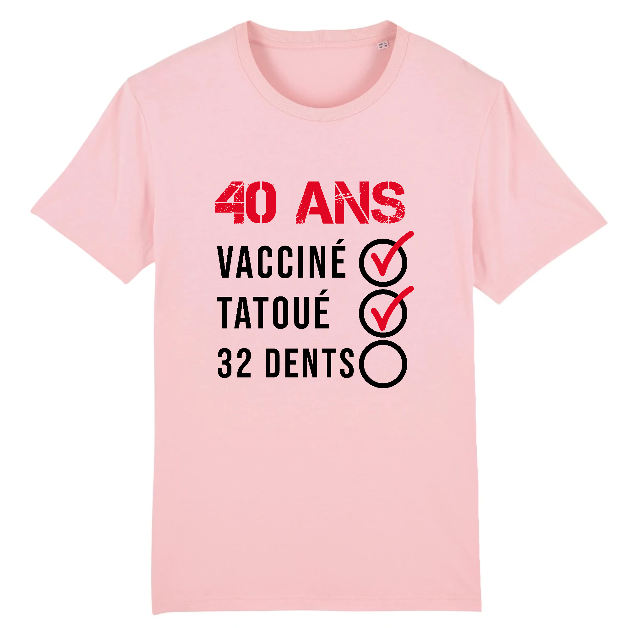 T-shirt Anniversaire 40 ans